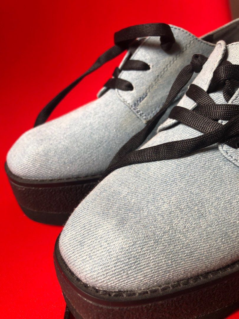 Embossed authentic shop platform 2. shoes