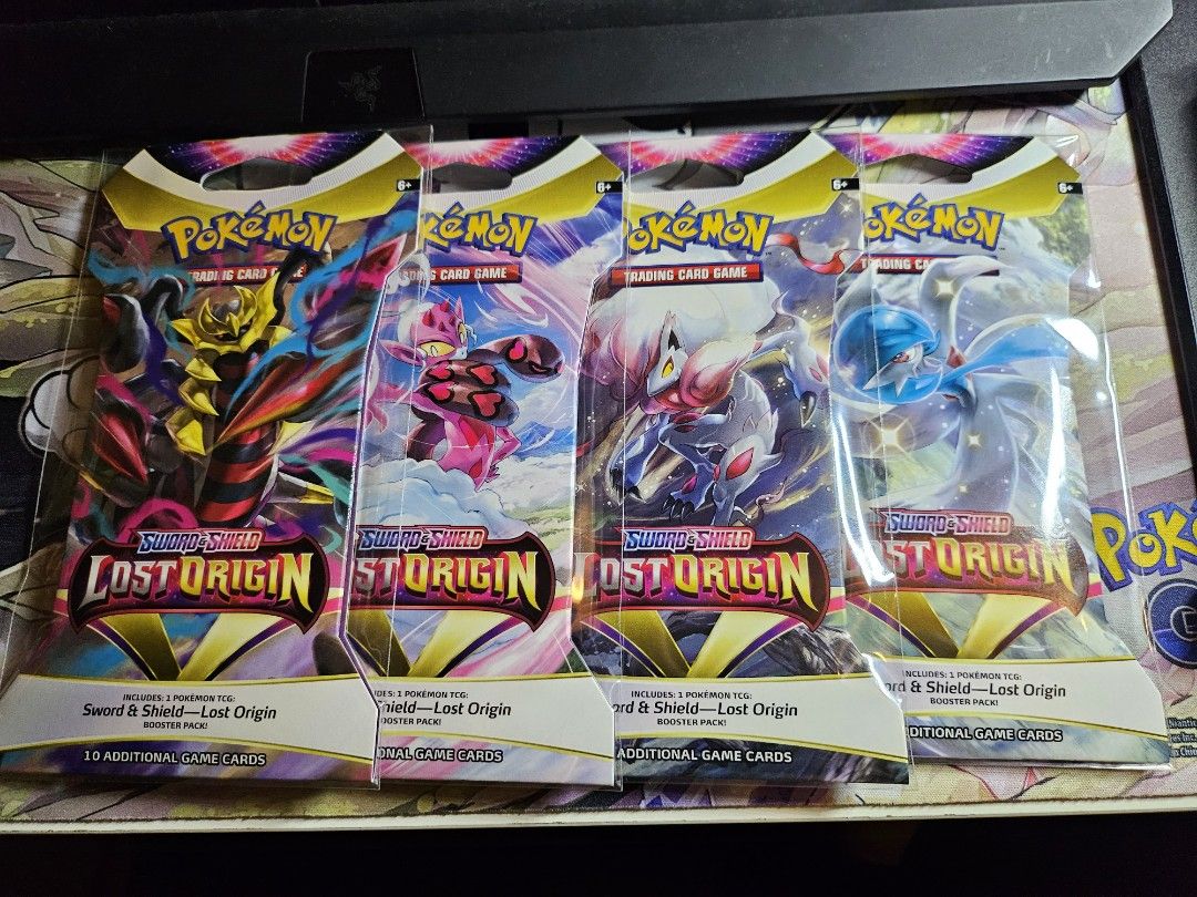Pokemon Lost Origin Sleeved Booster Pack - Art Sets, Hobbies & Toys ...