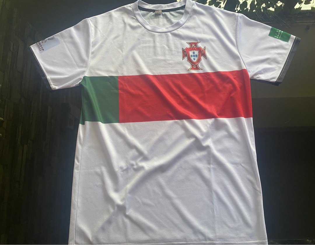 Portugal Ronaldo jersey, Men's Fashion, Activewear on Carousell