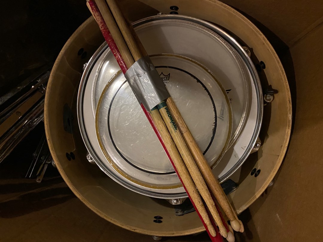 PowerBeat Drum Set, Hobbies & Toys, Music & Media, Musical Instruments