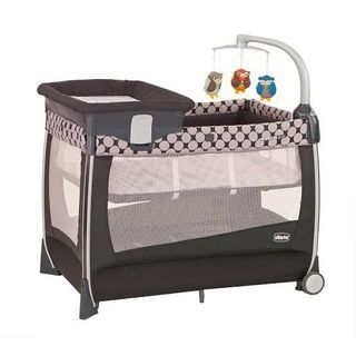 Preloved Chicco Lullaby Magic Playard and Bassinet
