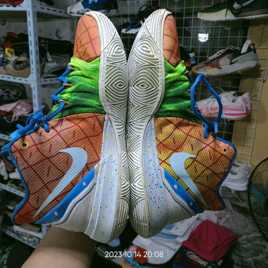 PRELOVED NIKE KYRIE 5 NICKELODEON SIZE 9.5