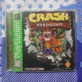 PS1 Crash Bandicoot (CIB) NTSC-U/C Greatest Hits Original Playstation 1 Game