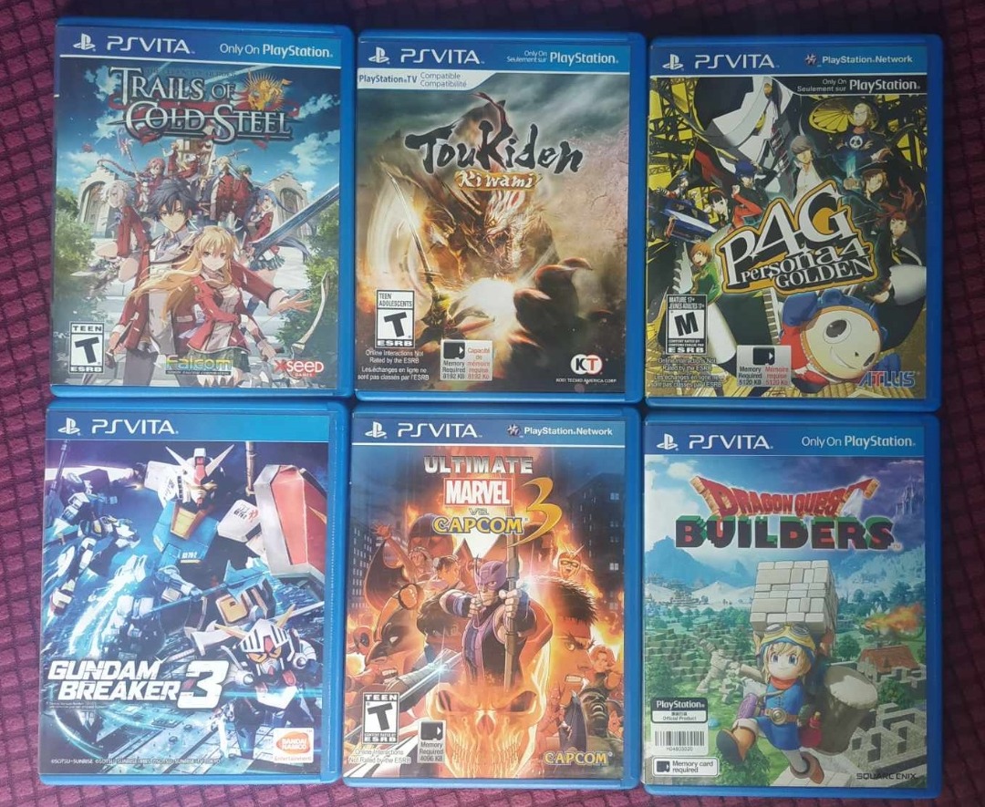 PS VITA GAMES BUNDLE, Video Gaming, Video Games, PlayStation on Carousell
