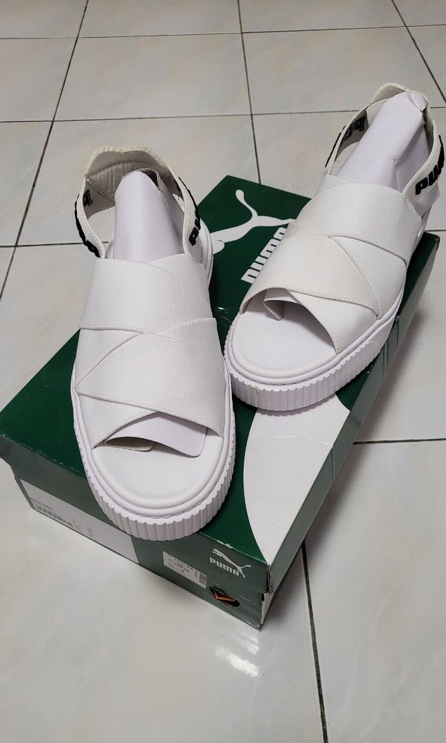 Puma platform sandal lea sales