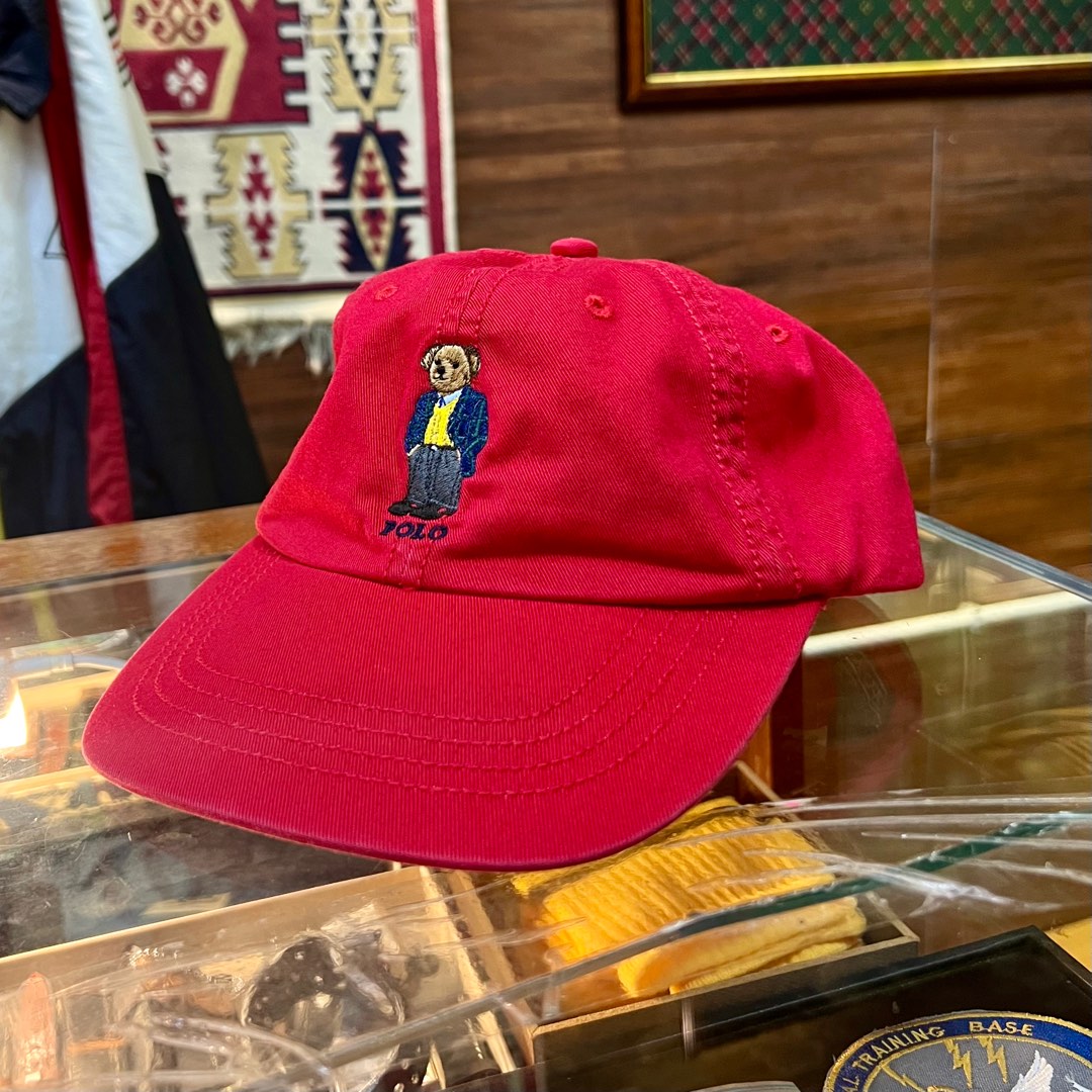 Polo bear online ralph lauren hat