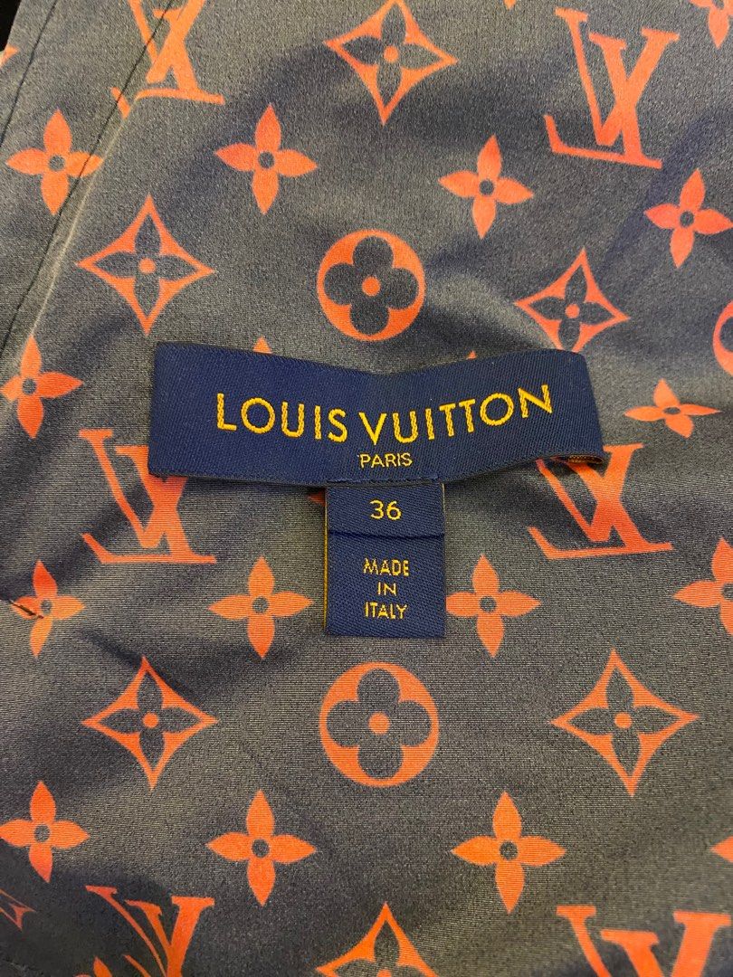 Fashion Luxury Brand LV Louis Vuitton Brown Monogram Unisex Hoodie