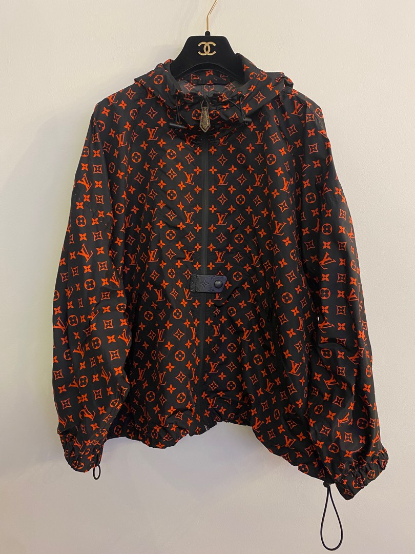 LOUIS VUITTON LV Scale Presbyterian Hooded Jacket For Blue 1A7SG