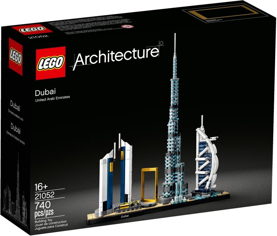 LOT OF 6: LEGO ARCHITECTURE SKYLINE SETS - ALL NISB - NEVER USED! SEALED!!!