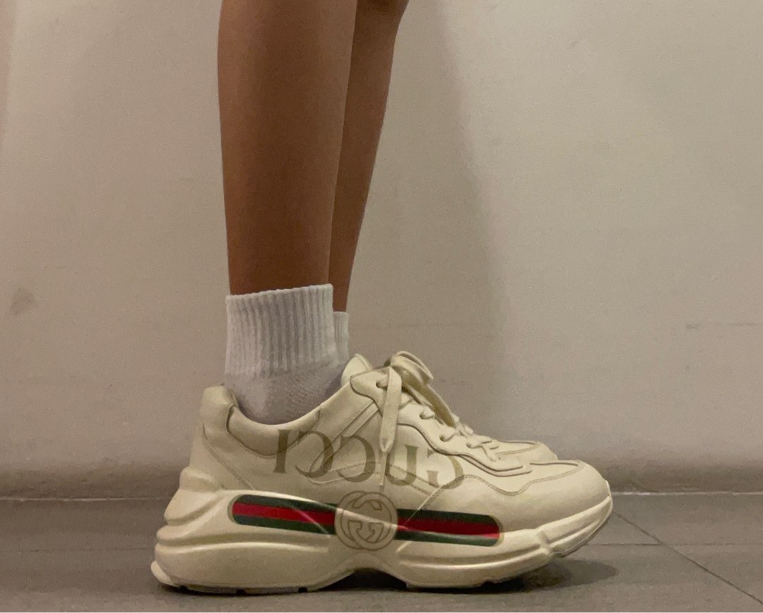 Rhyton gucci on feet new arrivals