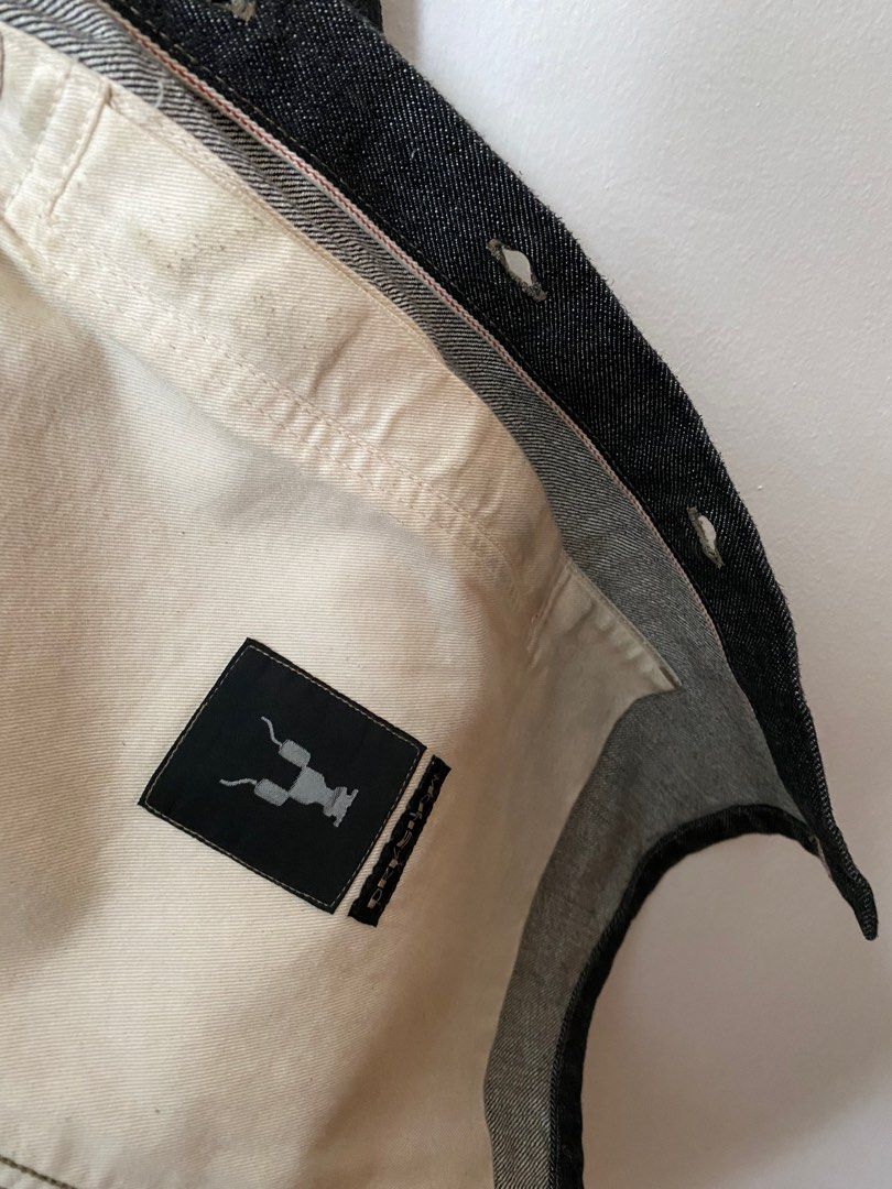 Rick Owens DRKSHDW Shirt Jacket - Made In Japan 13.75oz Indigo