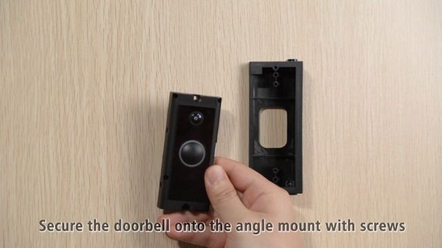 NETATMO DOORBELL 50° ANGLE ADAPTER (WEDGE) (RIGHT SIDE)