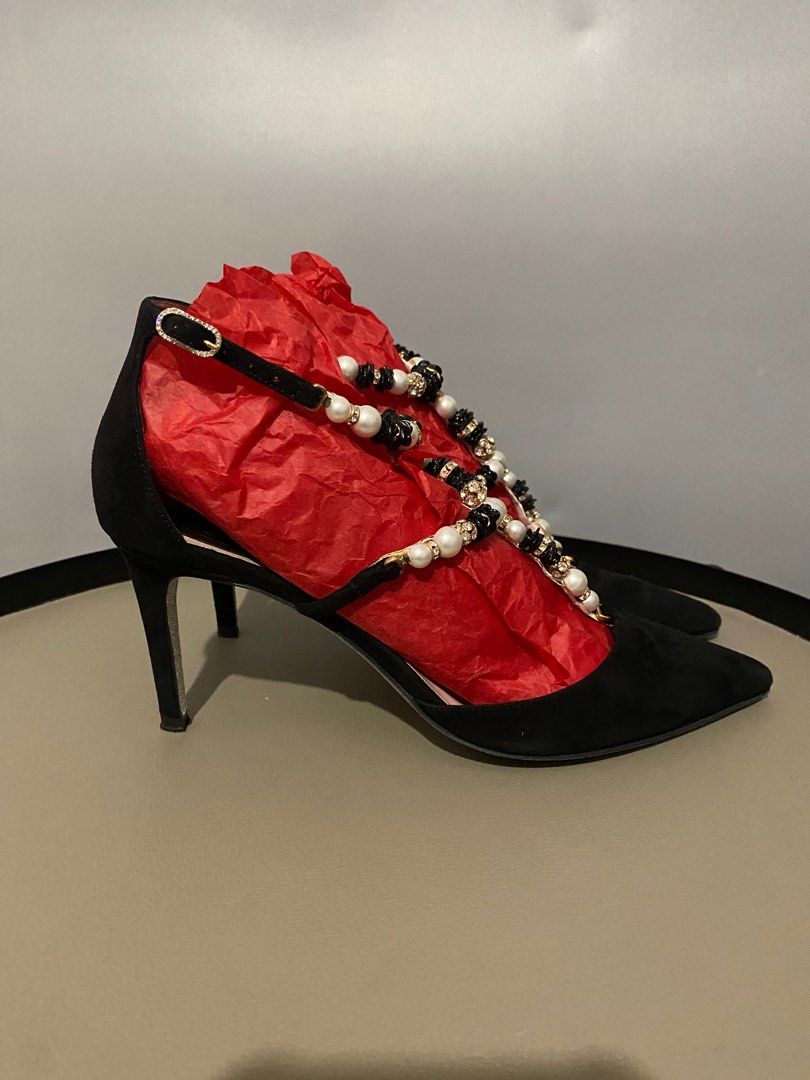 Rene caovilla discount red shoes