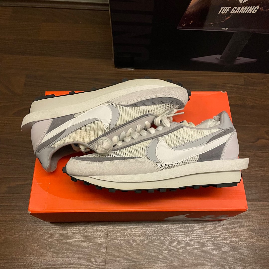 sacai ld waffle summit white