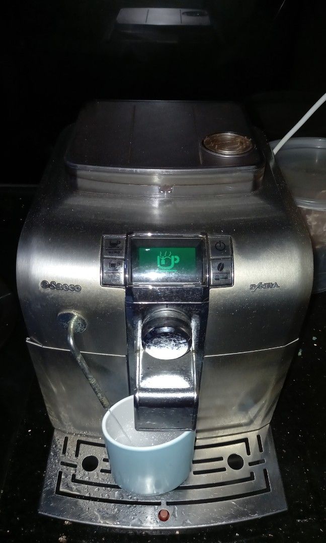 Saeco Synthia Coffee Bean Espresso Machine, TV & Home Appliances