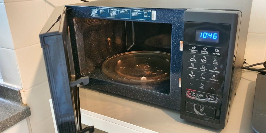 Samsung MS23J5133AK/SP 23L Solo Microwave Oven - Black, TV & Home ...