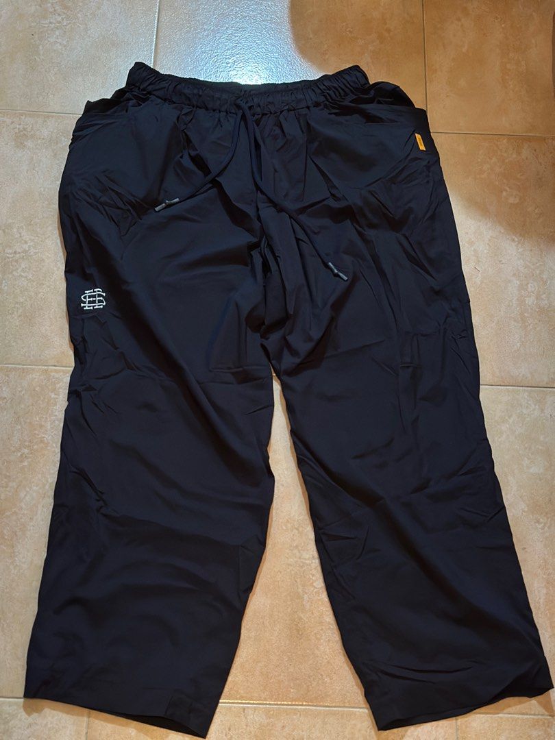 see see nylon baggy pants size l navy made in japan 日本製sfc