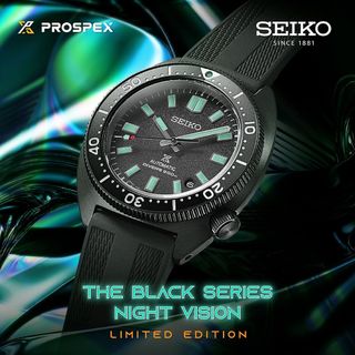 Seiko Prospex 'Black Series Night' Turtle SPB335J1