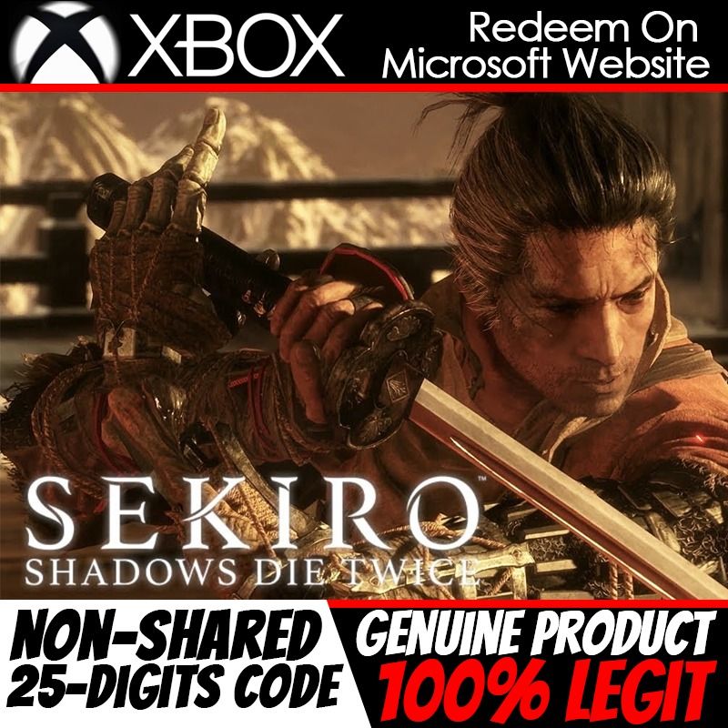 Sekiro Shadows Die Twice GOTY Edition Xbox One Xbox Series S/X Digital Game