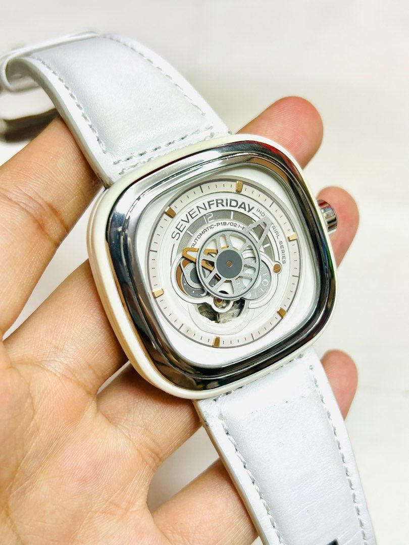 SEVEN FRIDAY P1B 02 47mm Automatic Watch NFC Scan Men s Fashion