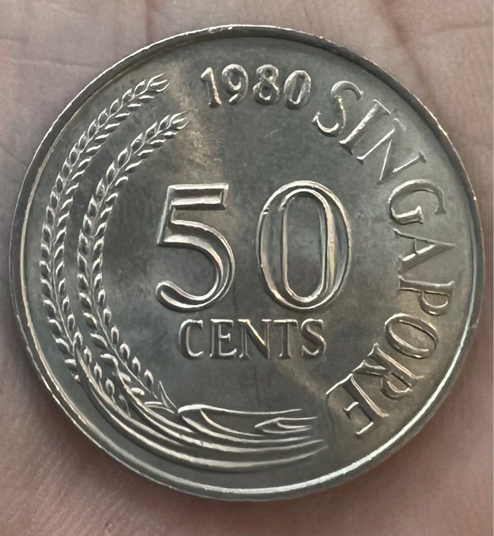 SG Singapore Old $0.50 50c 50cent Coins, Hobbies & Toys, Memorabilia &  Collectibles, Currency on Carousell
