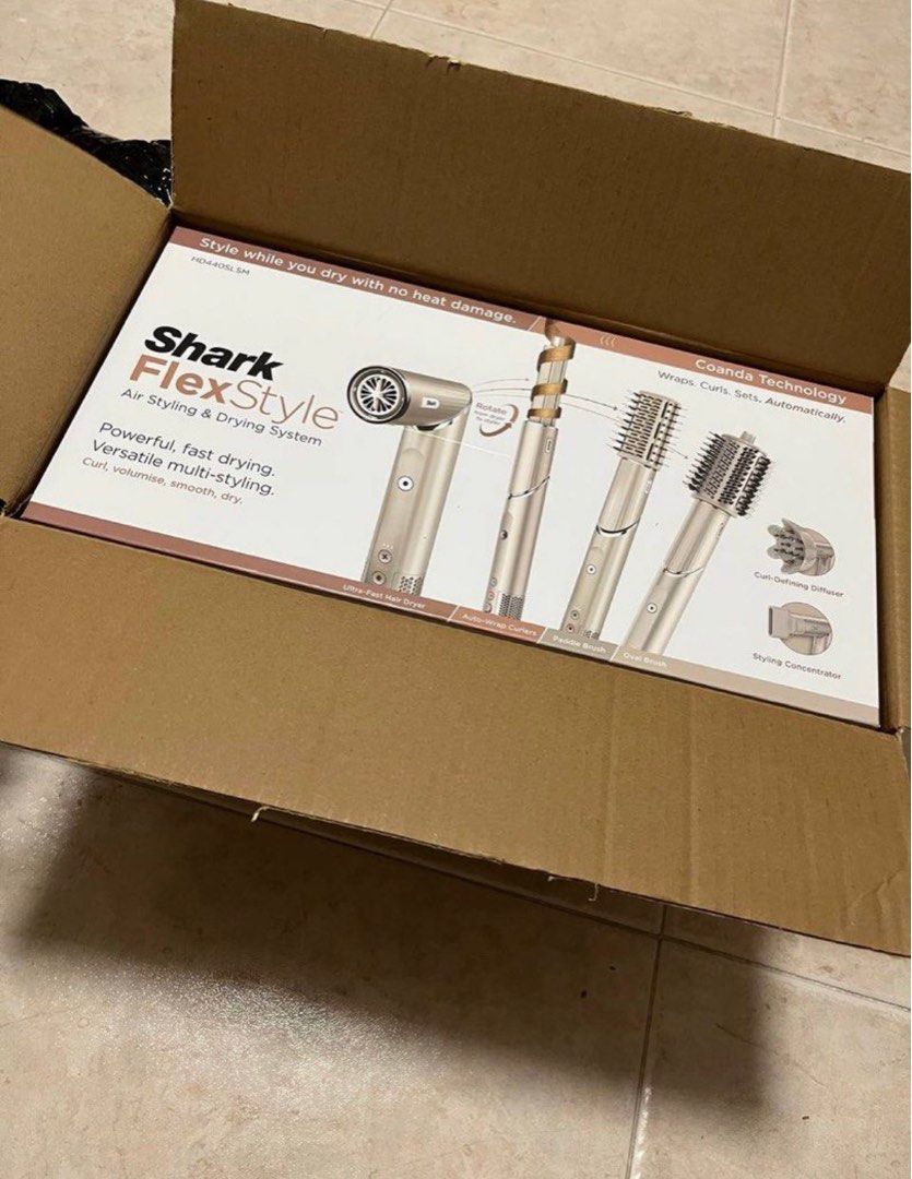 BN Shark Flexstyle Air Styling & Drying system, Beauty & Personal Care