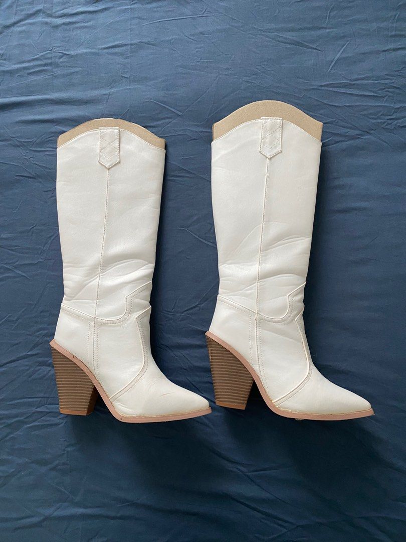 SHEIN White Boots size 38