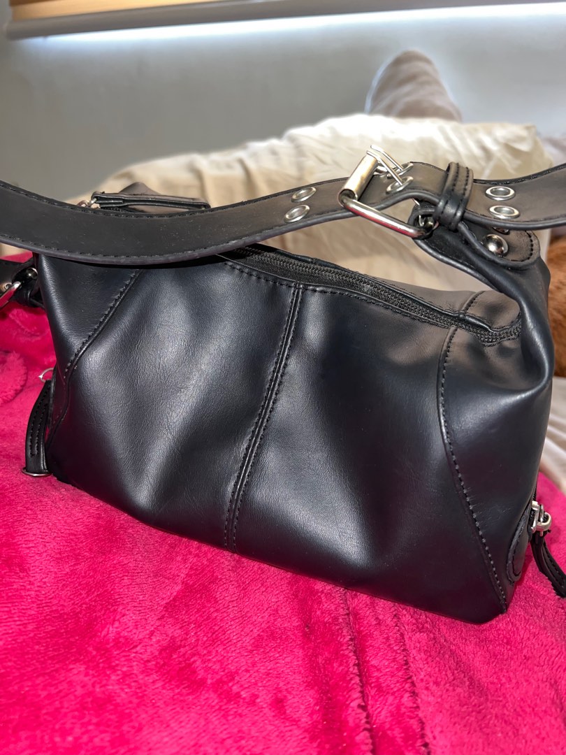 SHOULDER BLACK BAG, Women's Fashion, Bags & Wallets, Shoulder Bags on