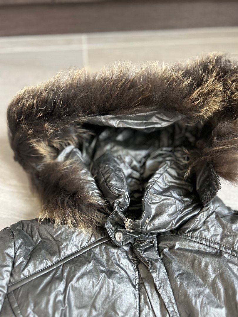Real fur hoodie store