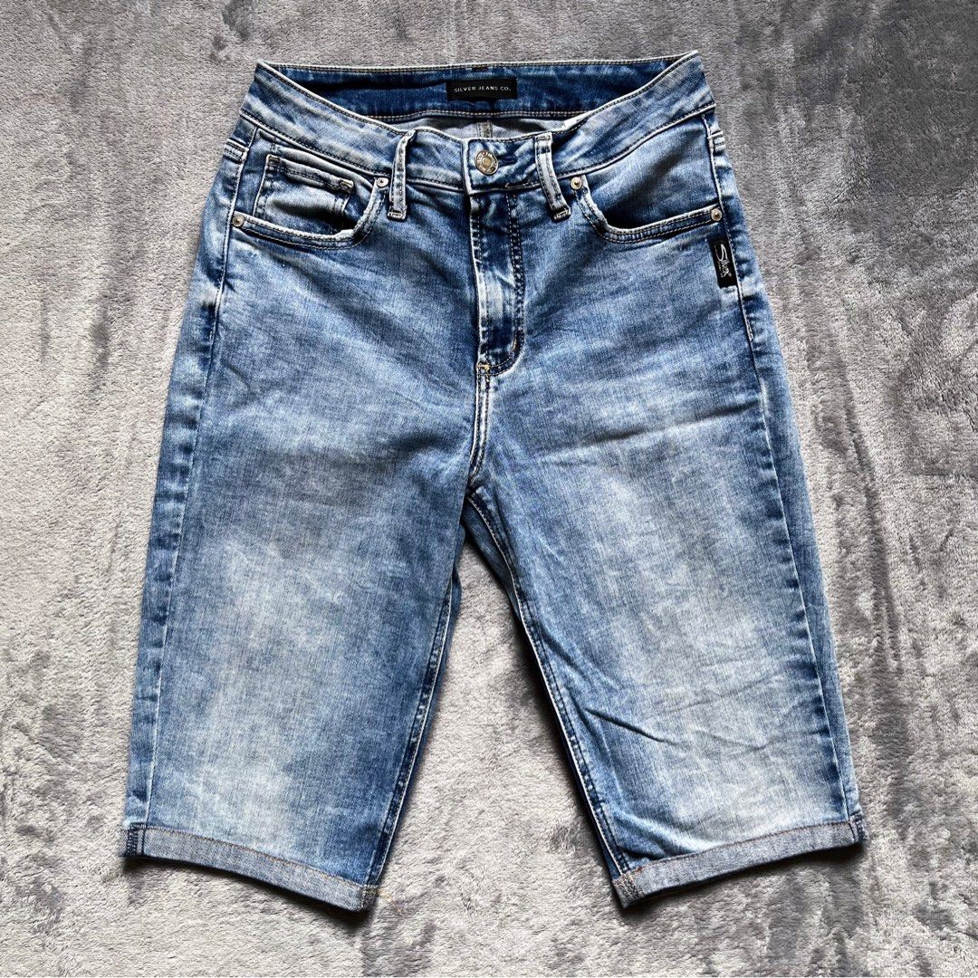 Silver Jeans Co. Denim Shorts Women s Fashion Bottoms Shorts on