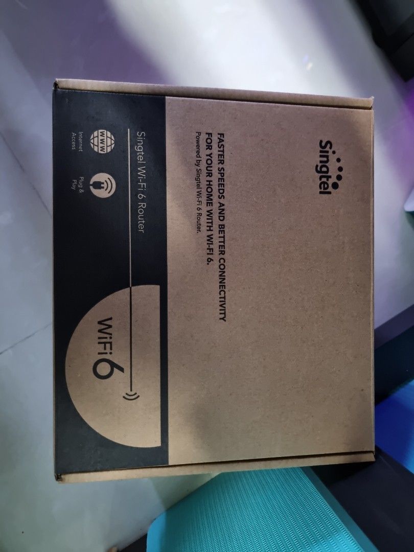 Singtel Wifi 6 Router, Computers & Tech, Parts & Accessories ...