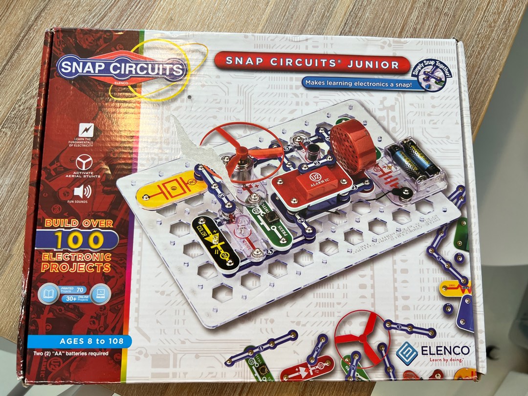 Snap circuit building kit, Hobbies & Toys, Toys & Games on Carousell