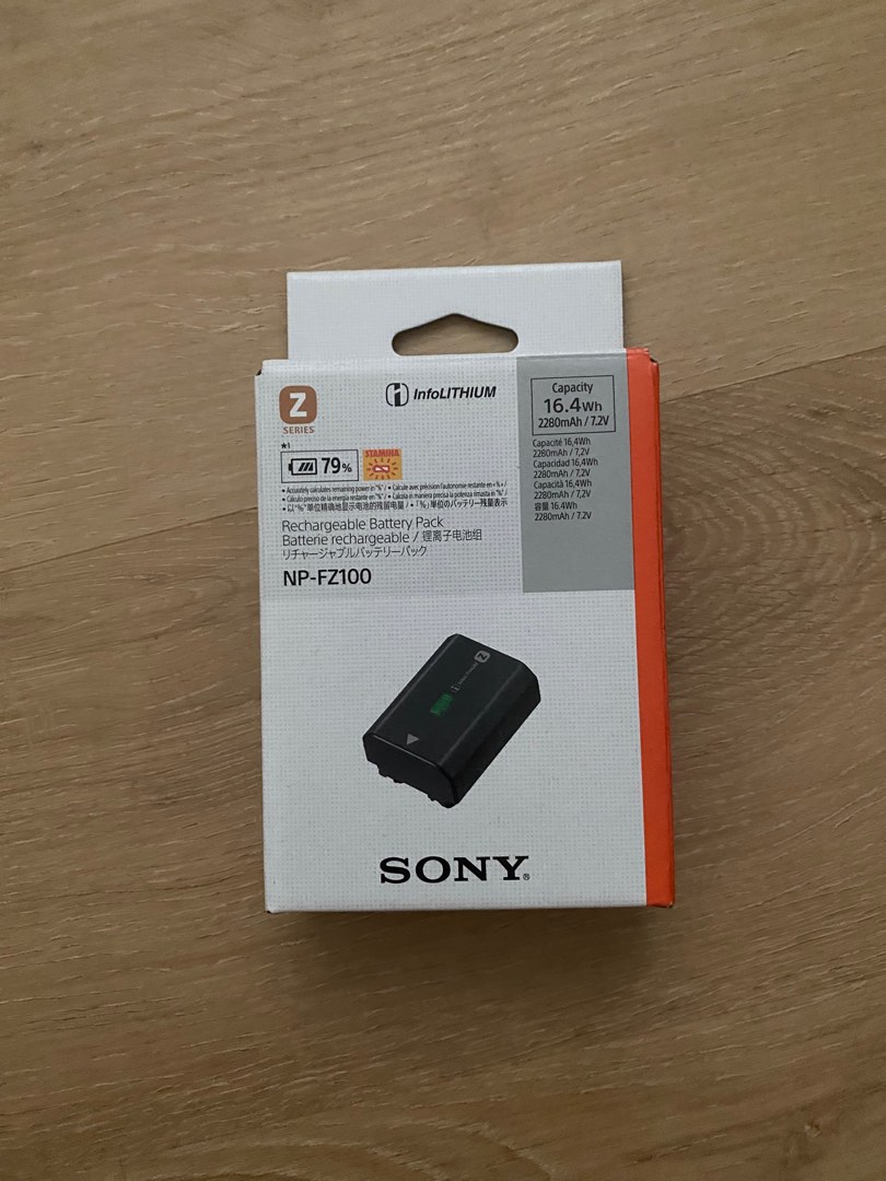 Sony Camera Battery (NPFZ100), Photography, Photography Accessories