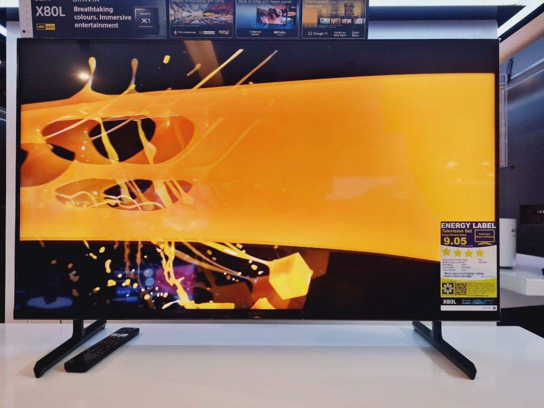 SONY GOOGLE TV 4K ULTRA HD TRILUMINOS PRO NEW MODEL 2023 43X80L 50X80L