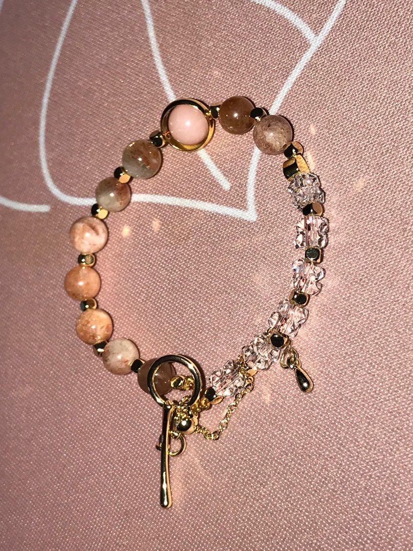 Spark Joy crystal fire quartz Austrian crystal sparkly gold