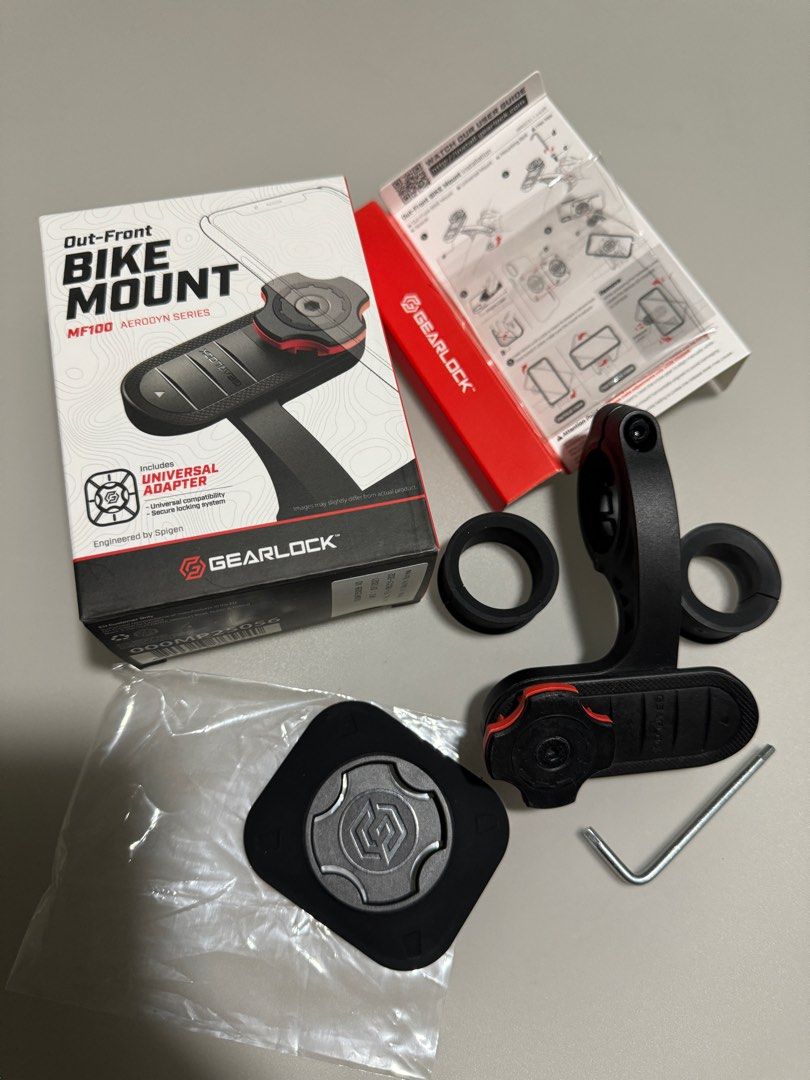 Spigen gearlock out front bike mount top