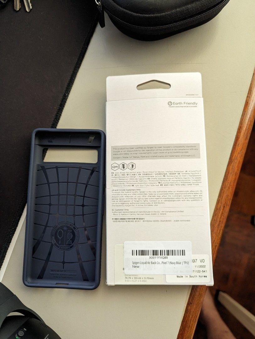 Spigen Liquid Air - Pixel 7 (Navy), Mobile Phones & Gadgets, Mobile ...