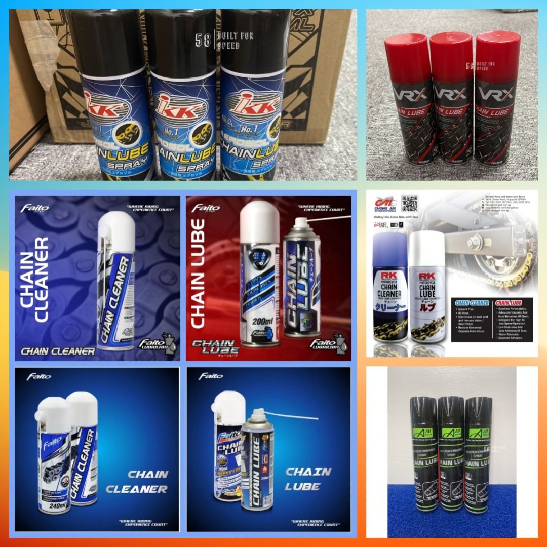 SPROCKET / HEAVY DUSTY CHAIN / ORING CHAIN / LUBE / CLEANER 428 415