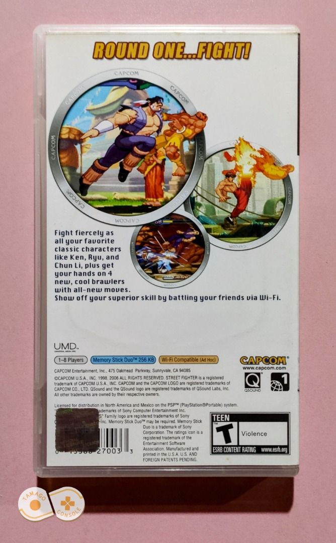 Street Fighter Alpha 3 MAX PSP - Compra jogos online na