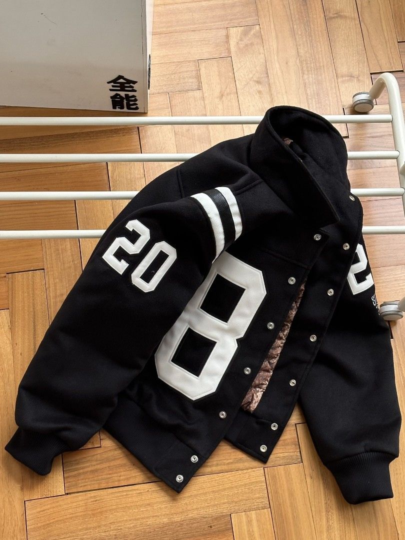 メンズSTUSSY 80 WOOL VARSITY JACKET M