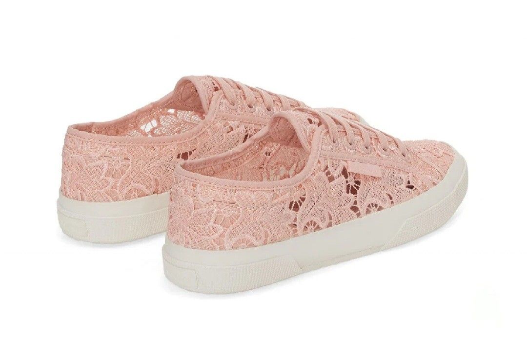 Superga 2750 Macrame Pink Blush Favorio, Women's Fashion