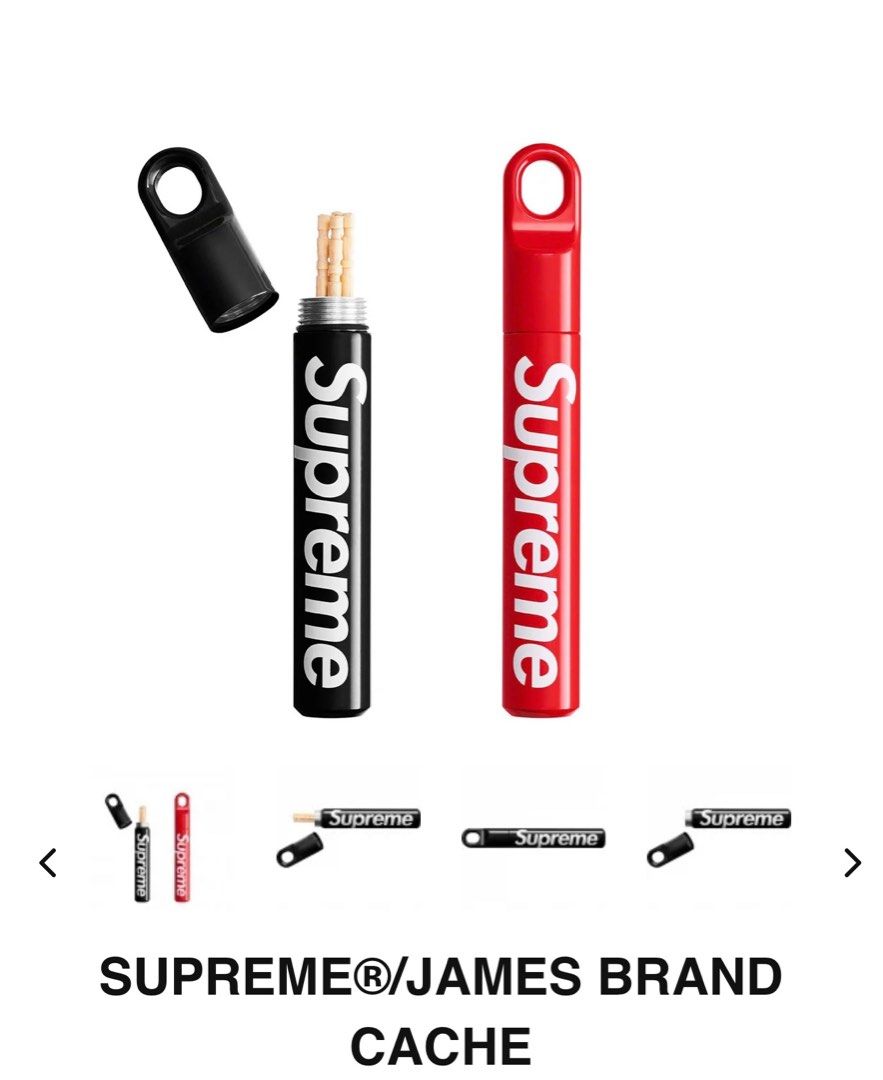 Supreme James brand toothpick holder.