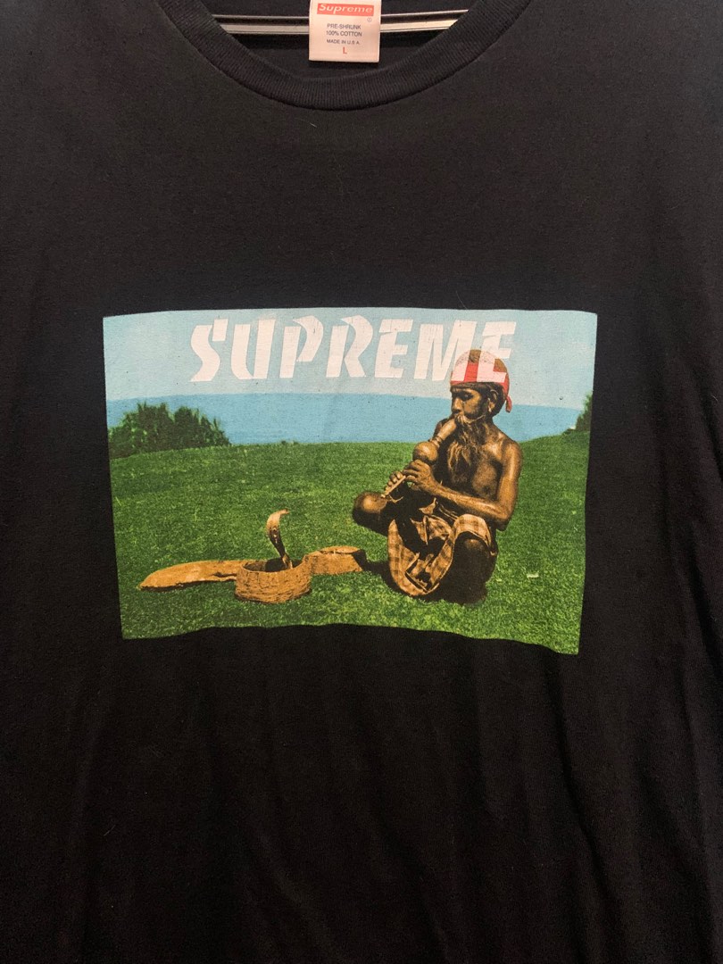 Supreme snake top charmer tee