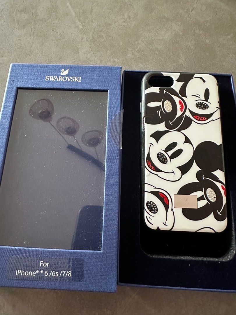 SWAROVSKI iphone 12 mini mickey Disney スワロフスキー