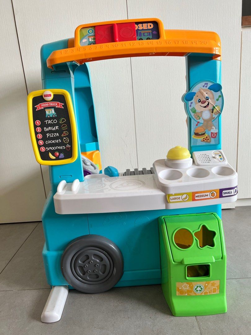 Fisher price food truck toy, Babies & Kids, Baby Nursery & Kids