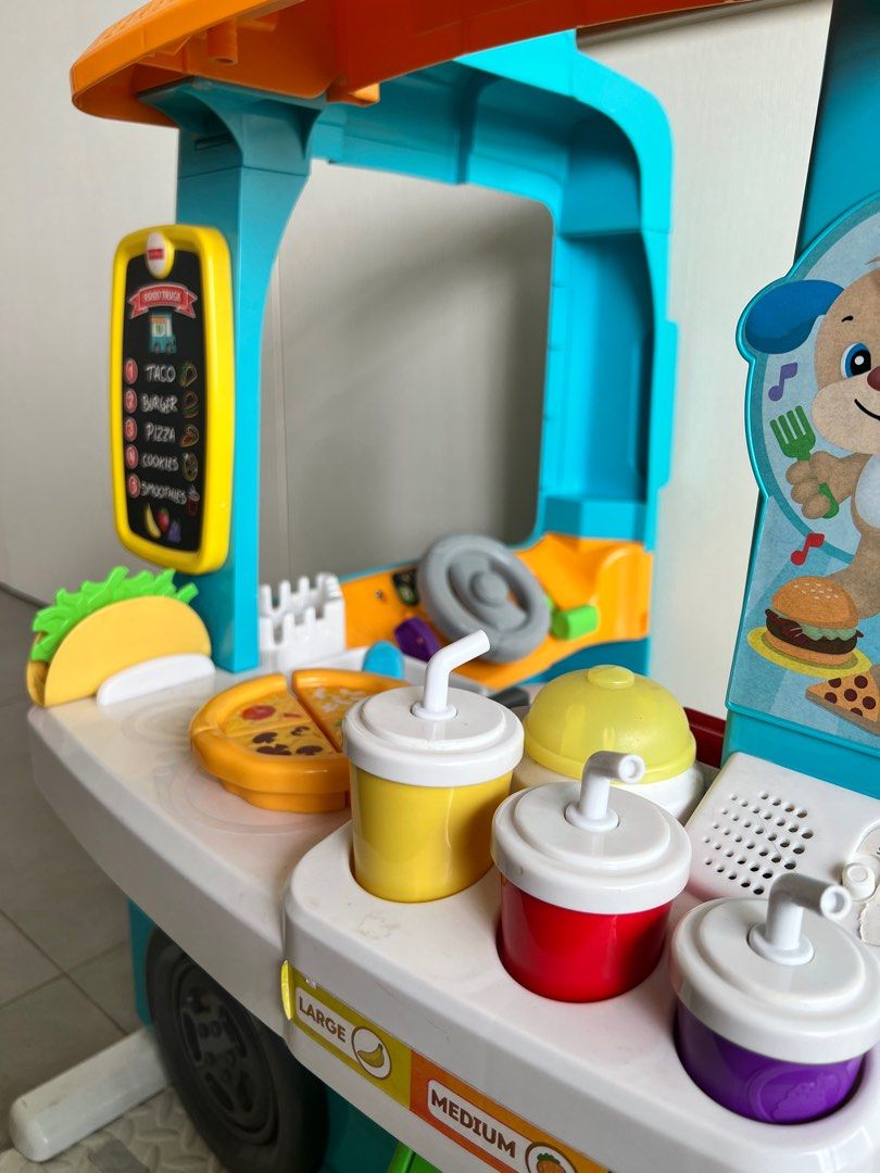 Fisher price food truck toy, Babies & Kids, Baby Nursery & Kids