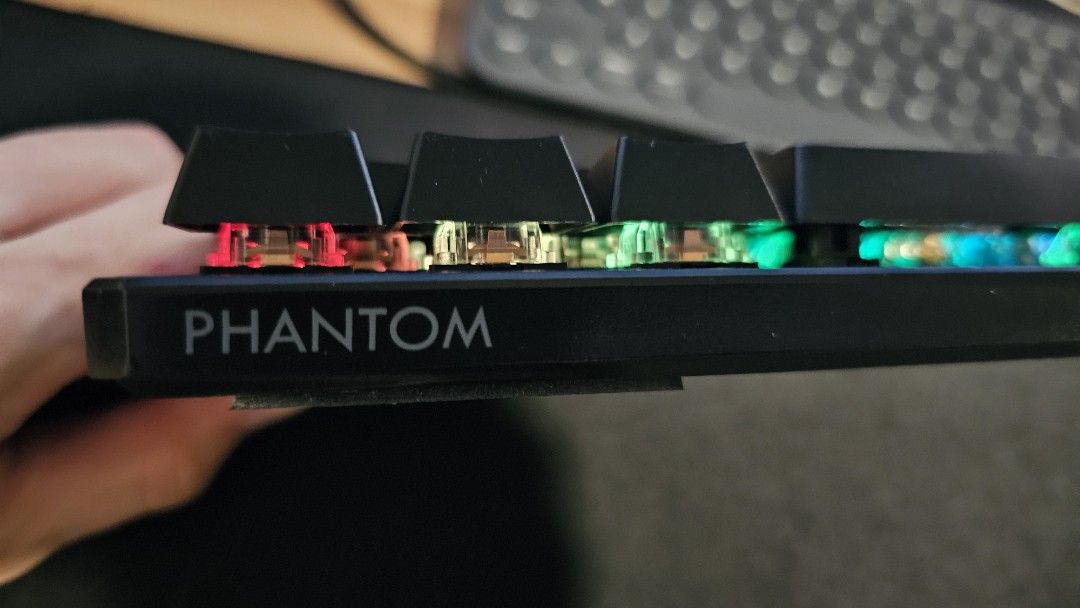 Phantom Keys Tecware Phantom 87 Key RGB Mechanical Keyboard, Computers & Tech, Parts ...