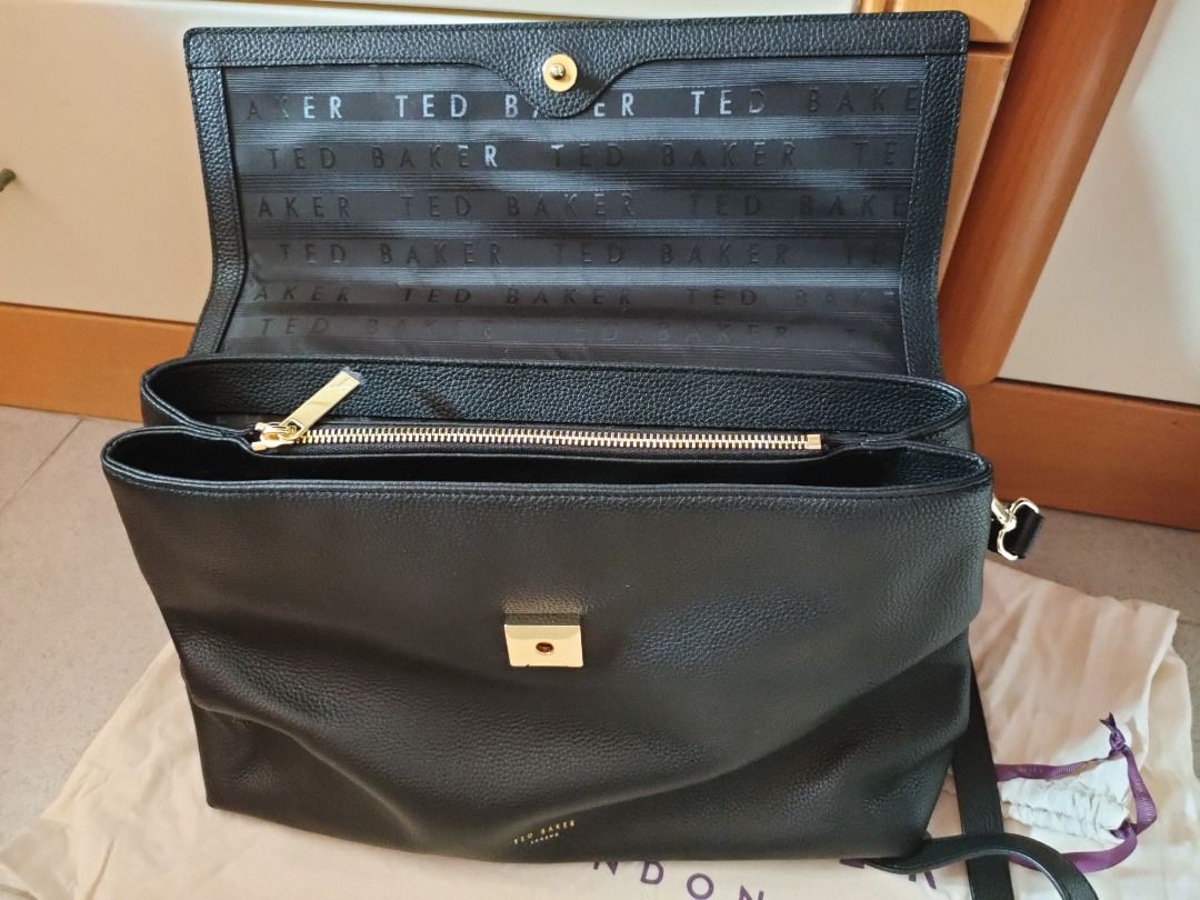 Madyy padlock leather large tote 2025