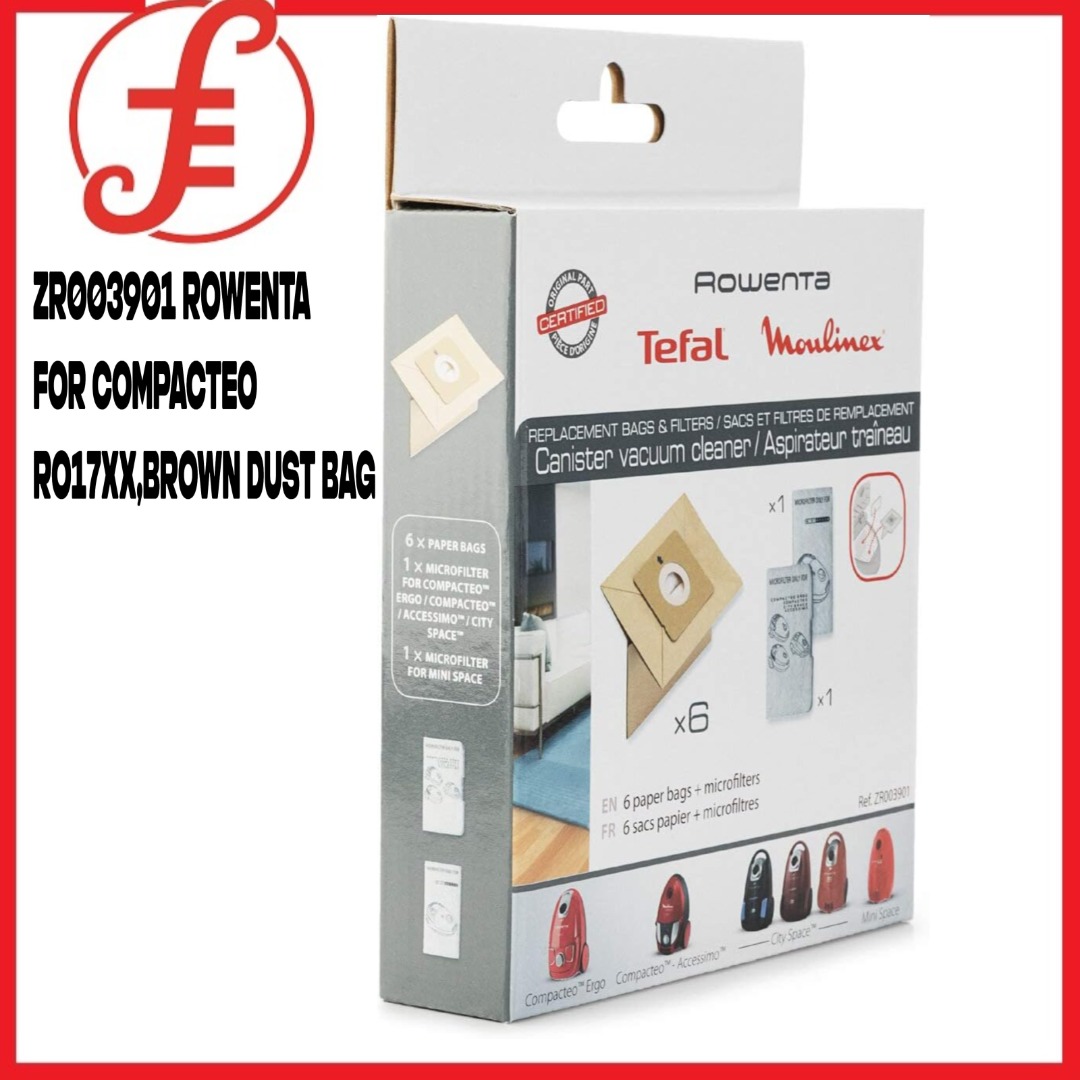 Rowenta dust bag sales