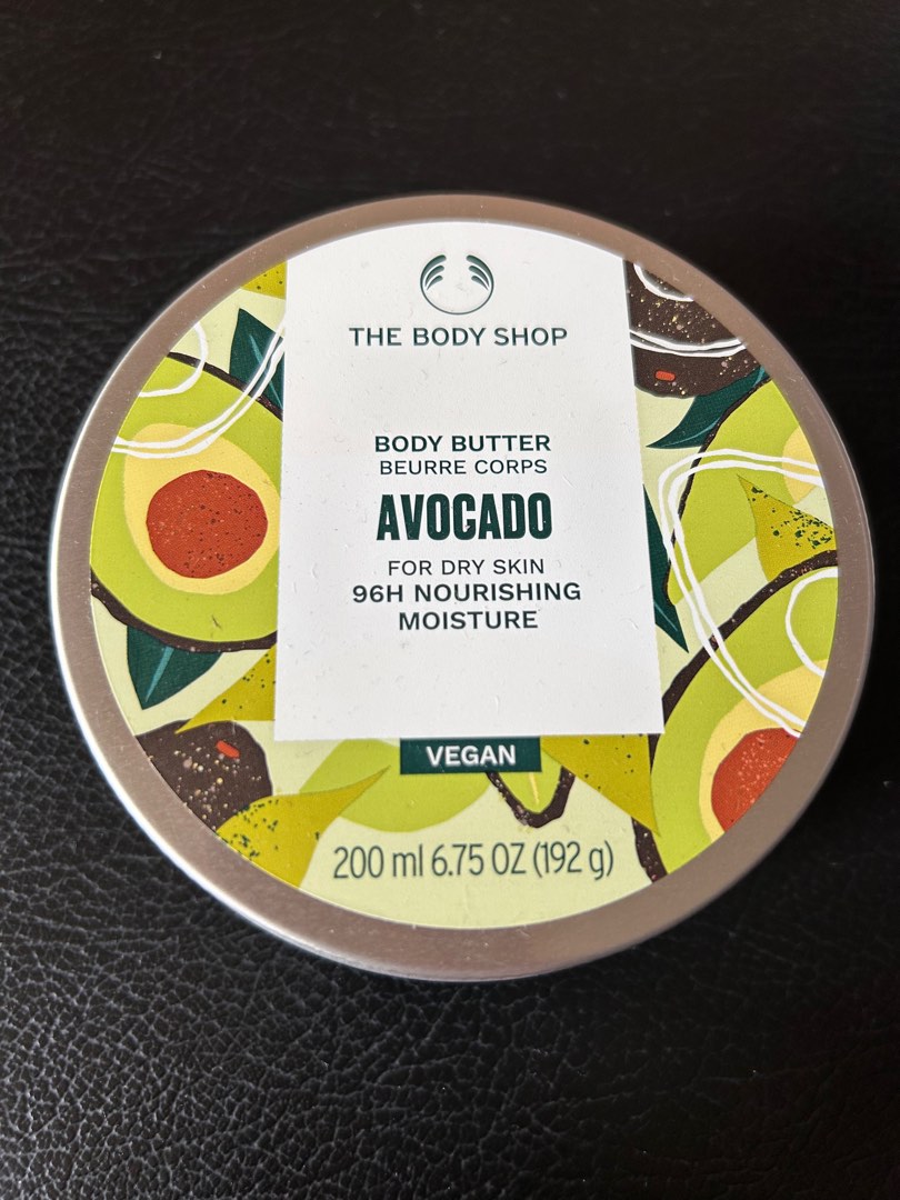 The Body Shop Avocado Body Butter 200ml, Kesehatan & Kecantikan, Kulit